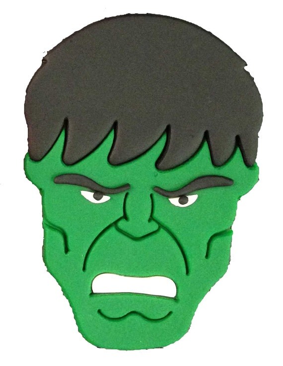 Hulk Face Cookie Cutter Set by LAURISCOOKIECUTTERS on Etsy