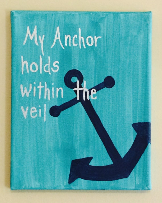 my anchor holds within the veil hymn