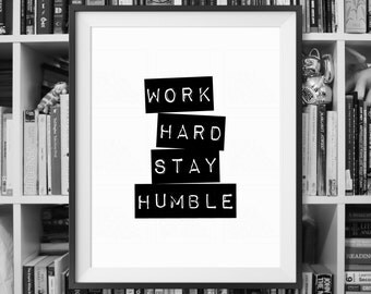 Motivational Quote Typography poster by RealGoodWords on Etsy