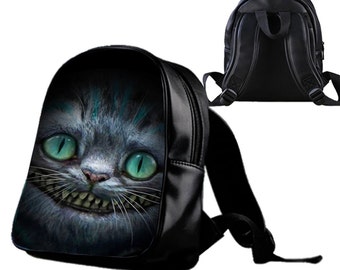 cheshire cat plush backpack