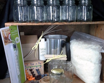 Jar-Basic PLUS-Soy Wax Candle Making Kit (Professional Quality)-For Candle Cocoon®