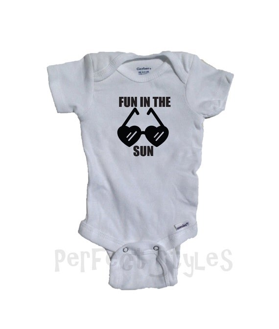Baby Onesie Bodysuits White and Black by theperfectstyles101