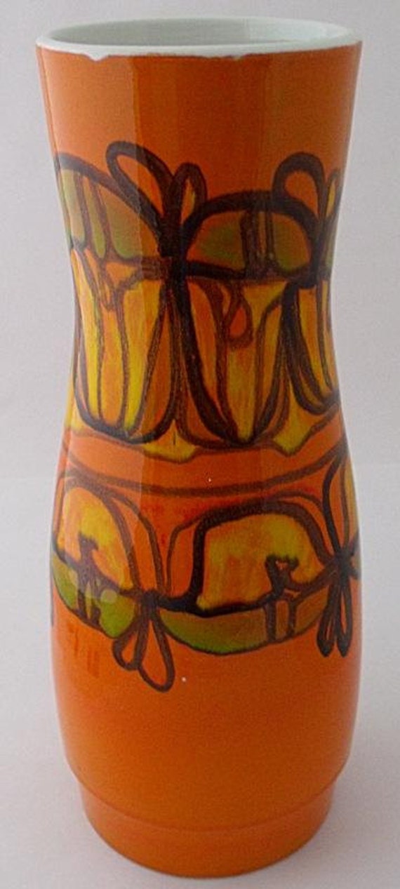 Very Large Poole Pottery Delphis Vase Shape 85 1960's