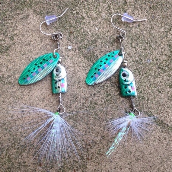 Fishing Lure Earrings