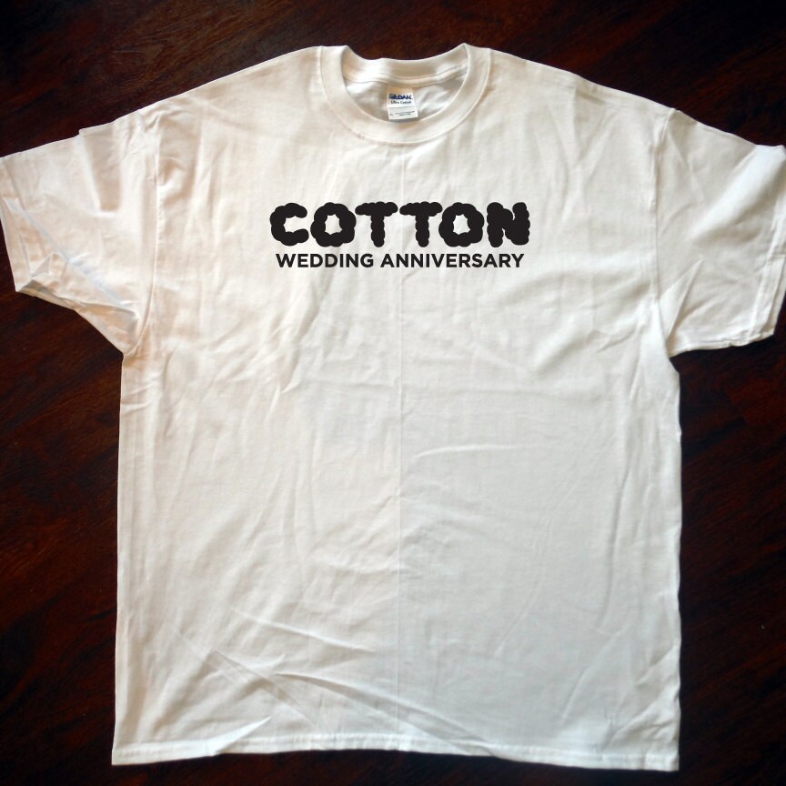 Cotton Wedding Anniversary TShirt