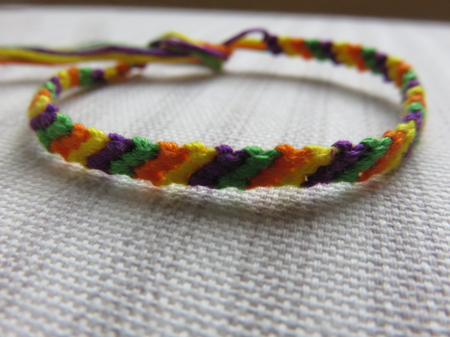 Friendship Bracelet 4 string String Bracelet
