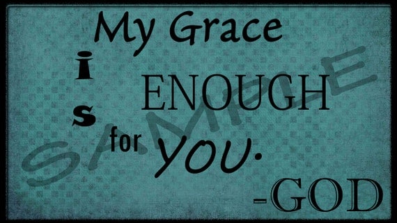 My Grace is ENOUGH for you GOD Direct Download Christian