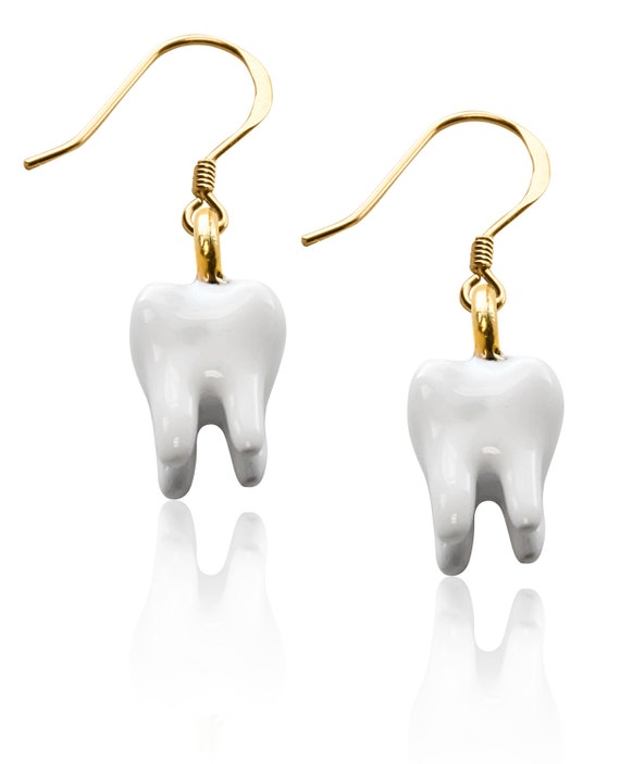 Tooth Earrings