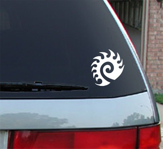 Zerg Startcraft Icon Symbol Emblem Logo Car Decal by TheDecorGuru