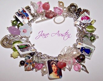 JANE AUSTEN Artisanal Charm Bracelet