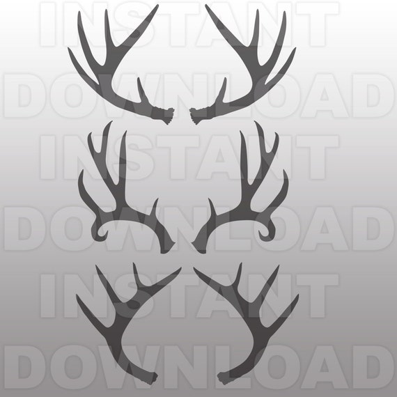 Download Deer Antlers SVG BundleDeer Antlers SVG FileAntlers Cut