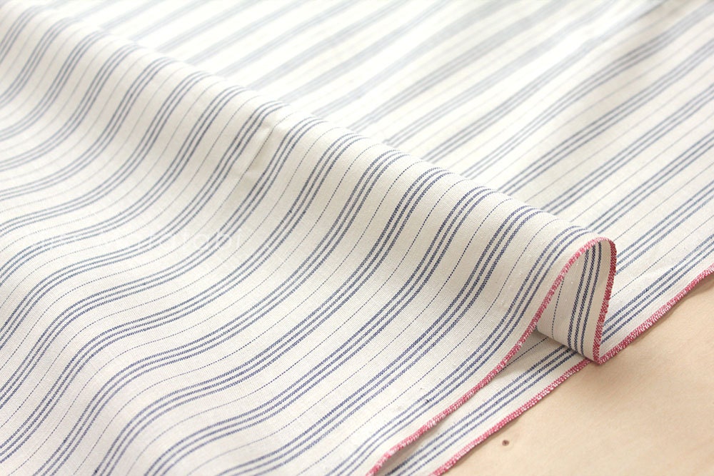 Japanese Fabric yarn dyed selvedge cotton D 50cm