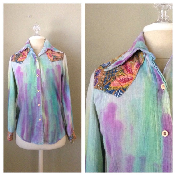 60s tie dye shirt