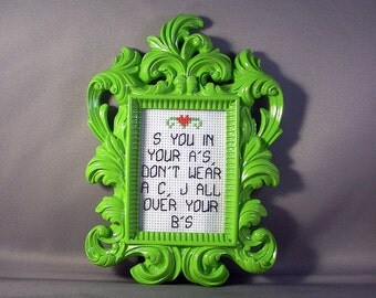 S You In Your A's, Don't Wear A C, J All Over Your B's