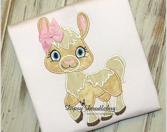 Llama Shirt - Pretty Llama Girls Shirt- Sweet Llama Girls Shirt- Custom Llama Shirt- Girls Custom Llama Shirt - Personalization Available