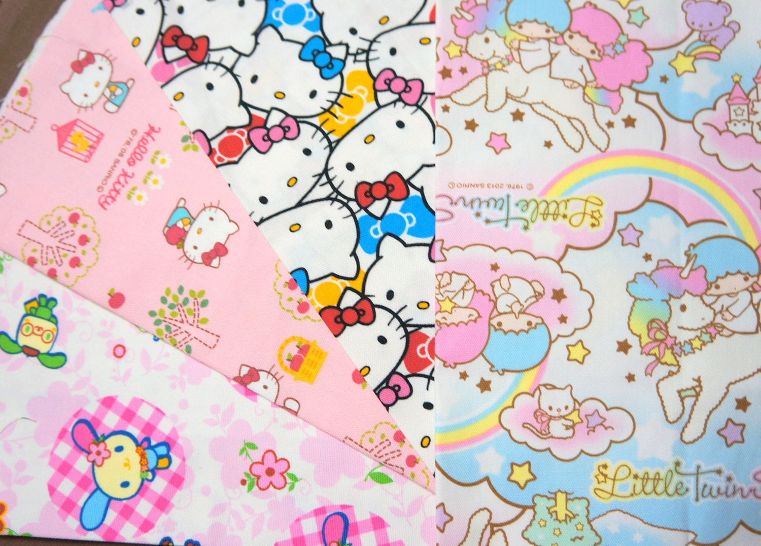 Sanrio Usahana Hello  kitty  and Little Twin Stars Kiki  and Lala