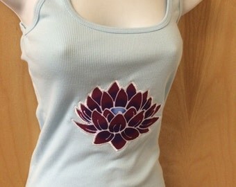 Lotus Tank with Back Detail - size large