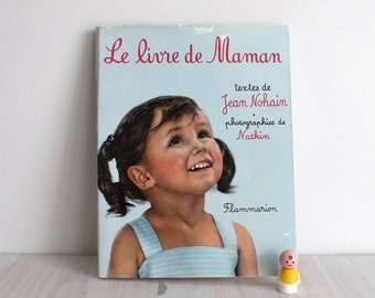 Vintage French Mother Baby book photography - Le livre de Maman