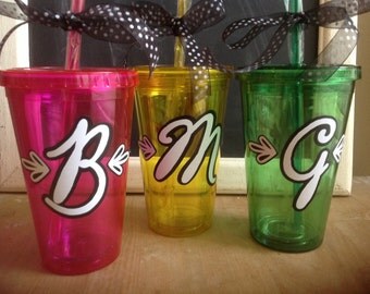 Chalkboard Font Personalized Insulated Tumbler
