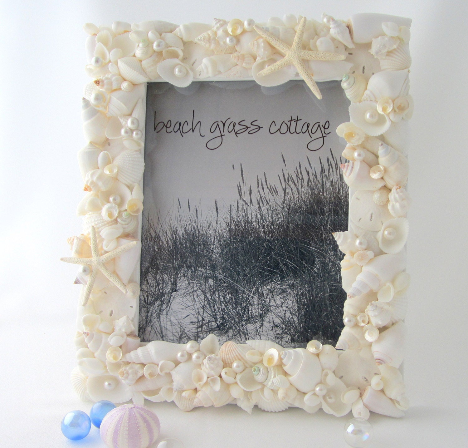 Beach Wedding Frame Beach Wedding Gift Beach Decor Seashell