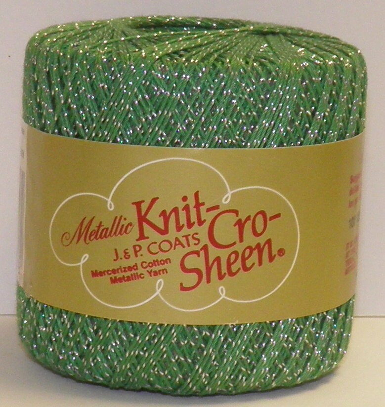 Metallic Knit Cro Sheen