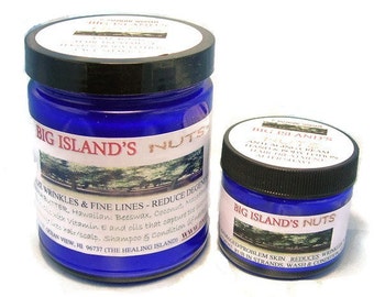 Big Island Nuts Lotion from Hawaii with macadamia, kukui, and kamani nut oils 2 oz size