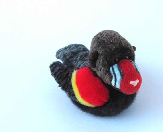 mandrill stuffed animal