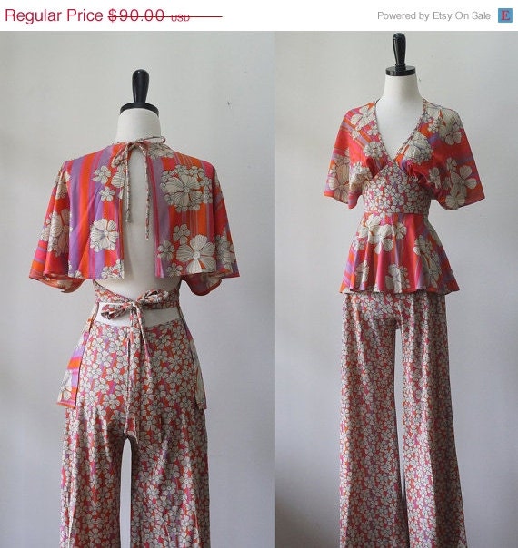 Vintage Hippie Clothes 1970s Hippie Clothing by SassySisterVintage