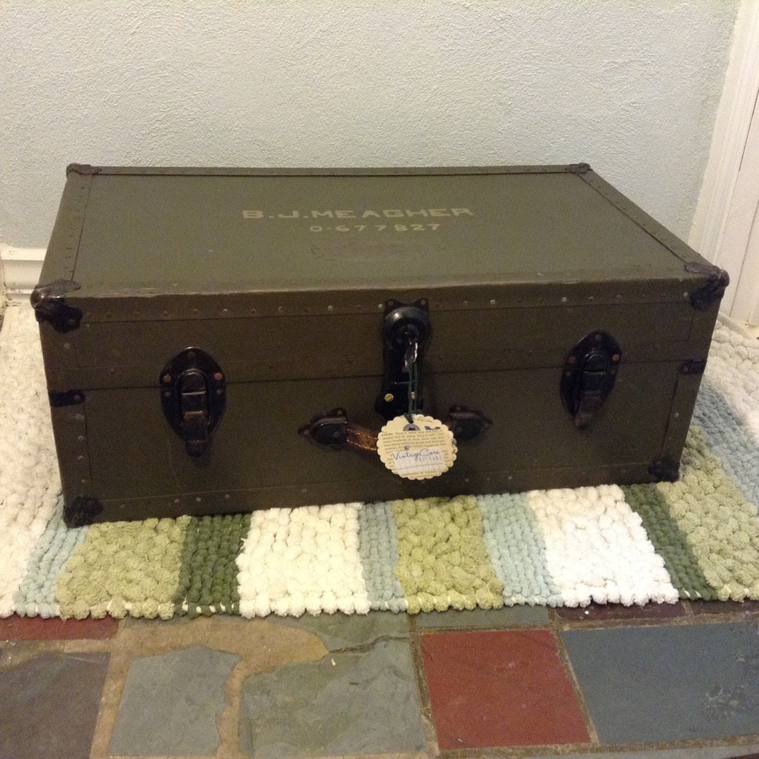 Army Footlocker Coffee Table