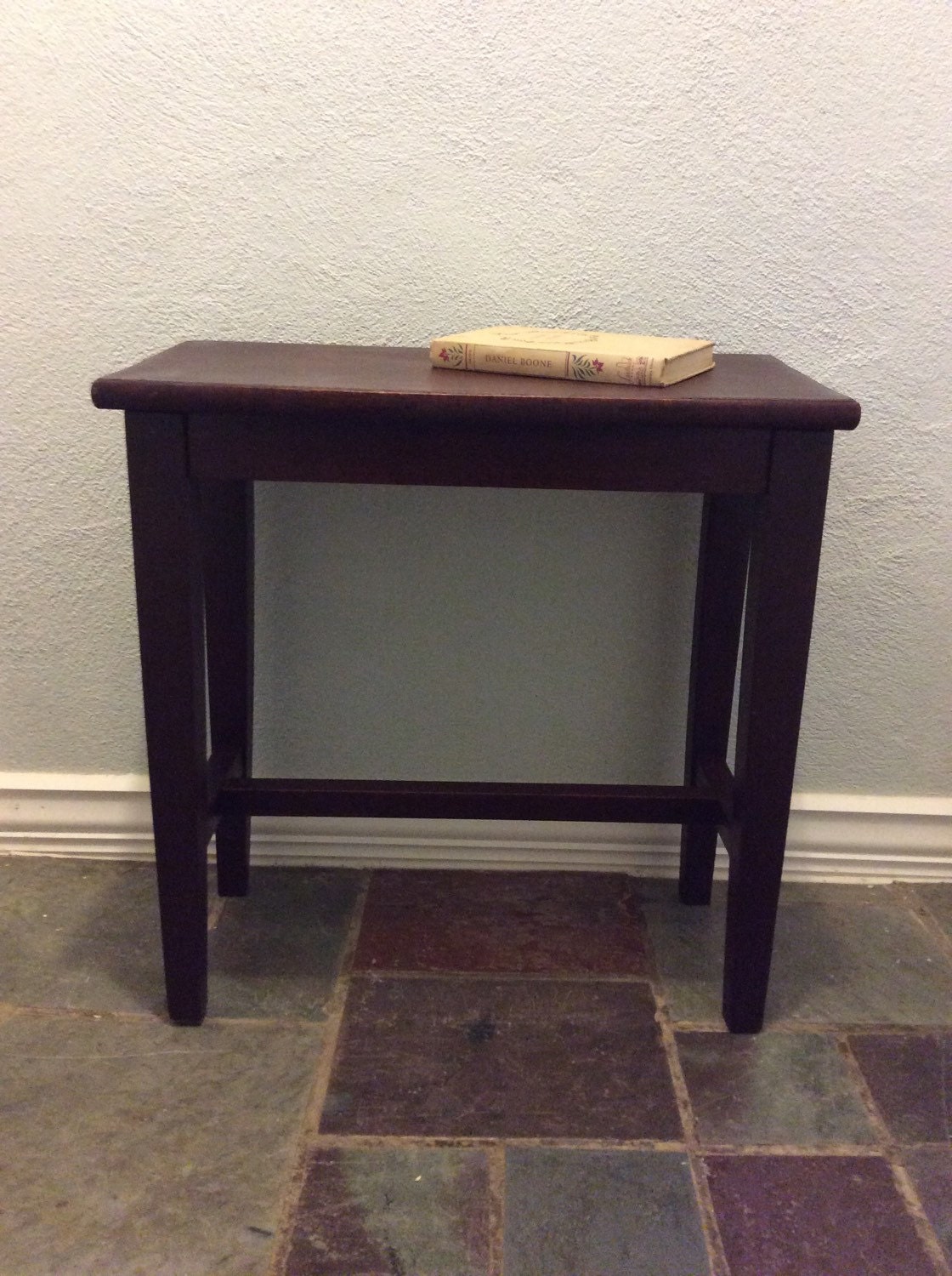 Mission Style Childs Desk Schoolhouse Desk Slanted Writing Table