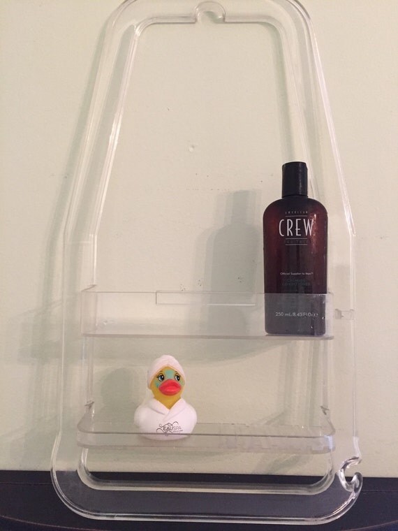acrylic shower caddies