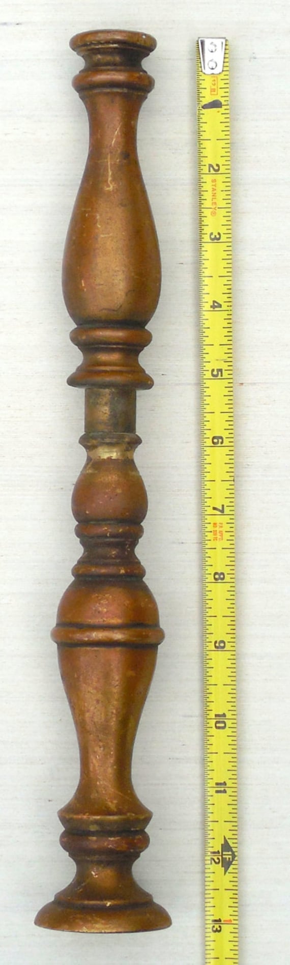 Vintage Solid Brass Bronze Chandelier Parts by ednasvintagecloset