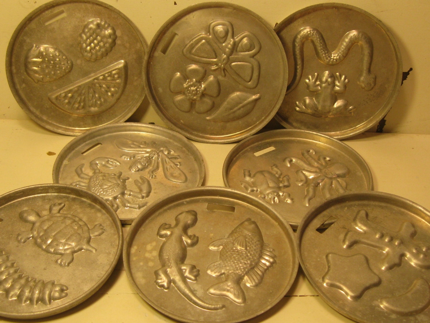 Vintage Metal Clay Molds by FourthWishVintage on Etsy