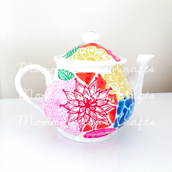 Custom Mini Teapot Ceramic Teapot by Mommyliciouscrafts on Etsy