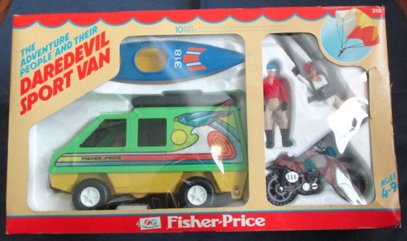 Fisher-Price 318 Adventure People Daredevil Sports by tedsfptoys