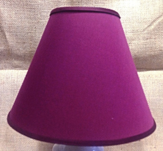 Solid Burgundy Lamp Shade