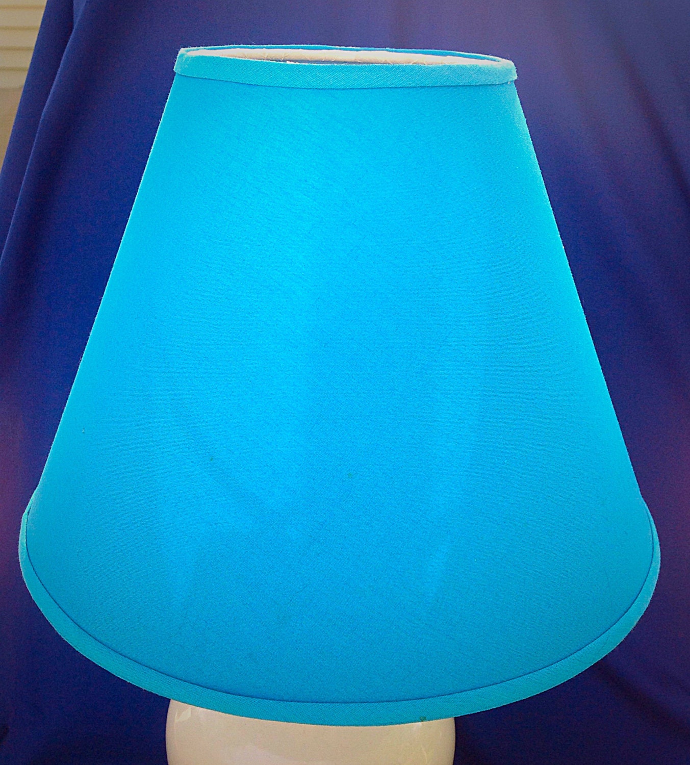 Peacock Blue Lamp Shade