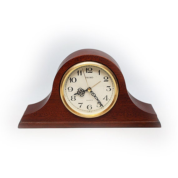 Vintage Seiko Quartz Mantel Clock