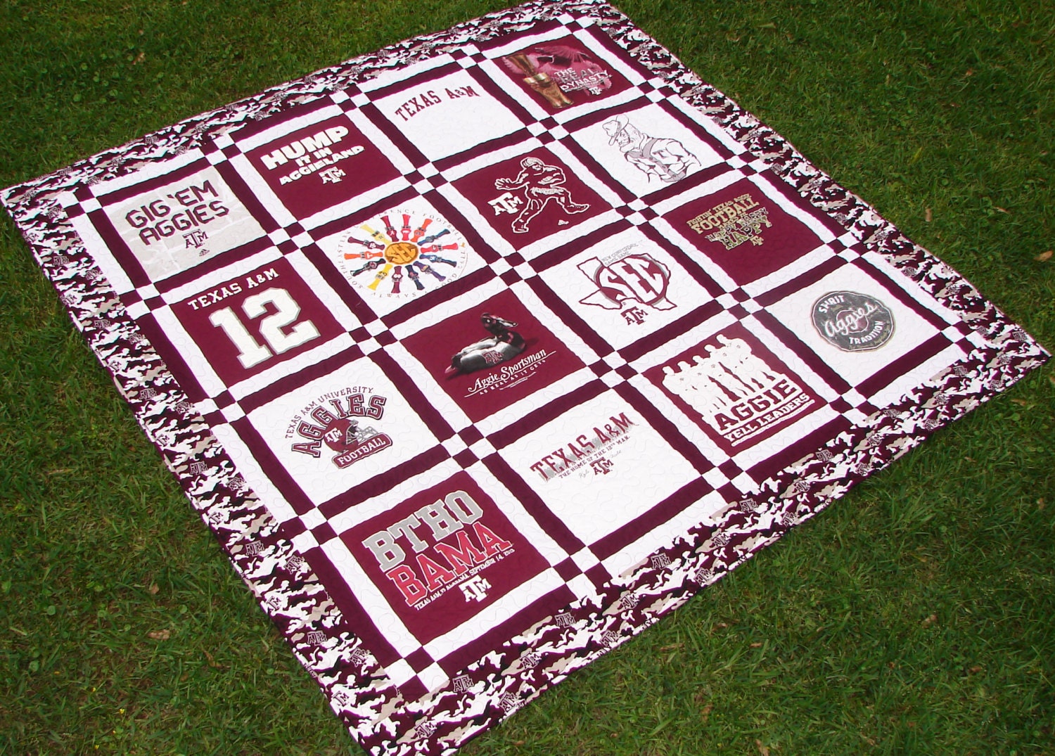 t shirt quilt with sashing