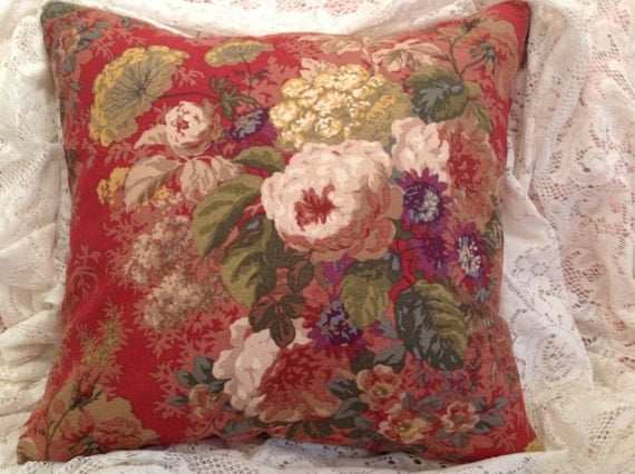 RESERVED for Nonoo183 Ralph Lauren Pillow by rosesofyesteryear