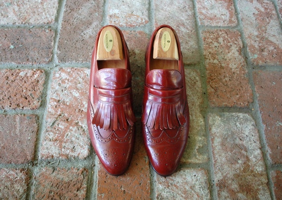 ... Oxfords Italian Leather Shoe With Frill Preppy Designer Fashion Frill