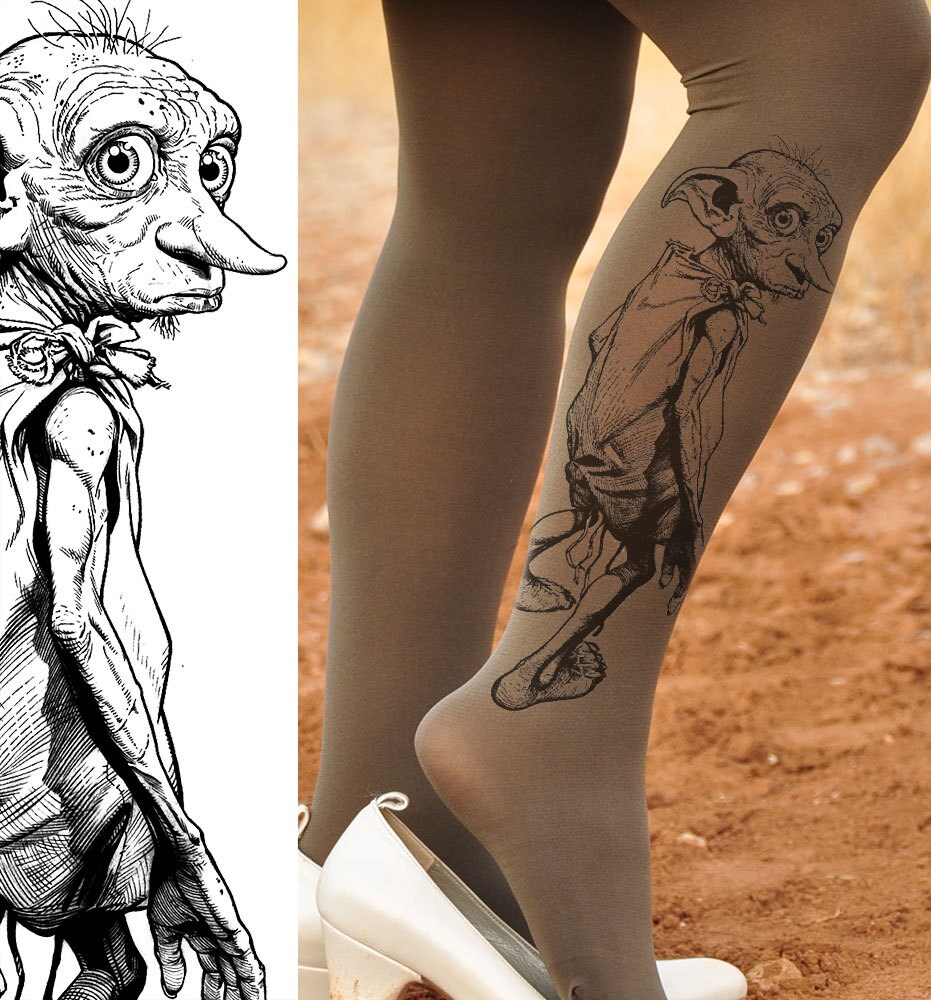 Dobby the House Elf Harry Potter Tatto by on Etsy