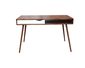 Mid Century Inspired Study Desk with Drawer - MADE TO ORDER