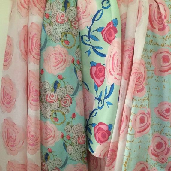 watercolor shabby chic fabric designs from frenchscript on watercolor shabby chic fabric designs from frenchscript on