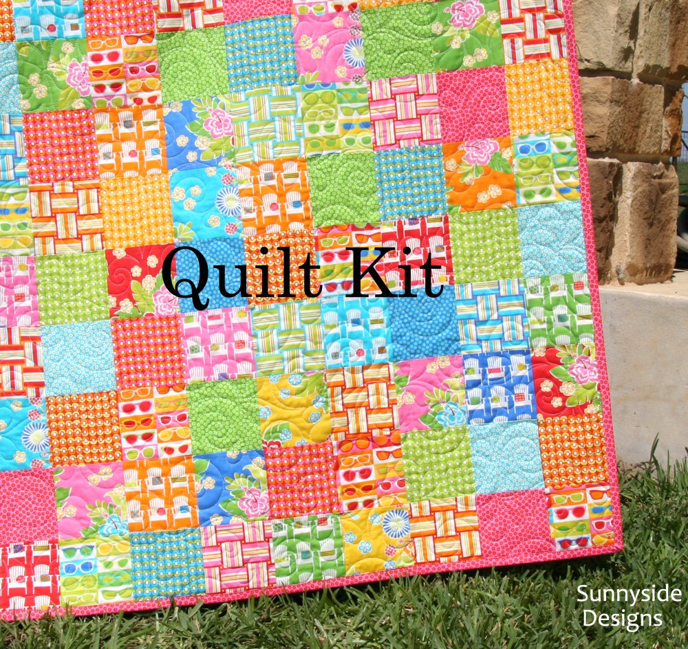 Quilt Kit Sanibel Gina Martin Moda Fabrics Precut Squares