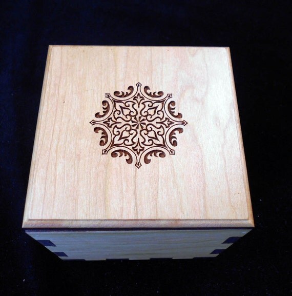 Secret Stash Box Puzzle Puzzle Box Wood Puzzle Box