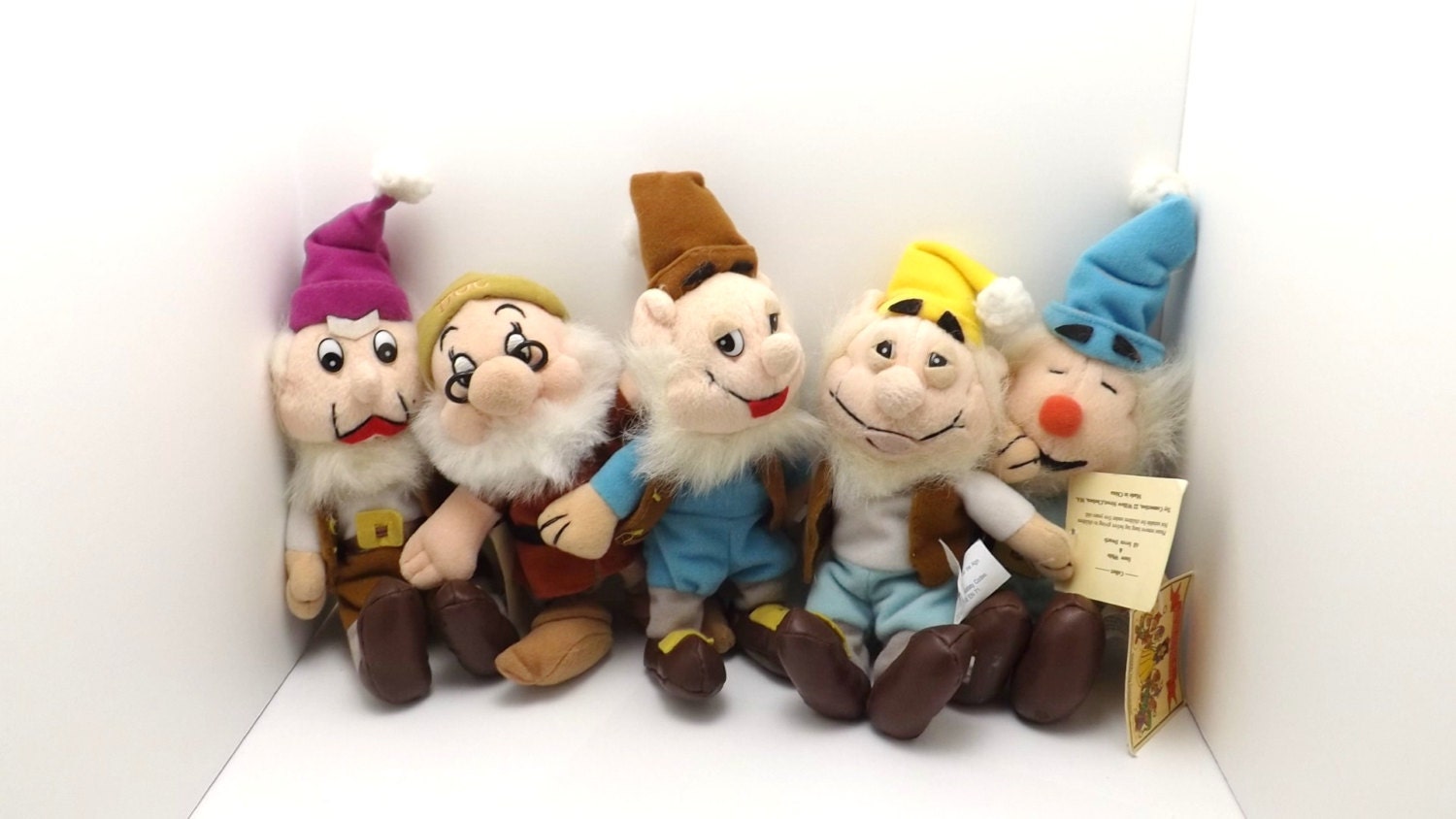 the seven dwarfs stuffed animals