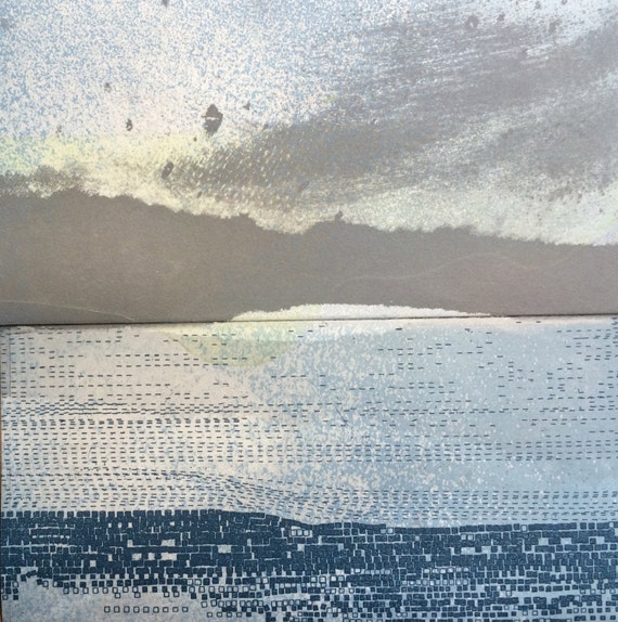 Art Print .Etching Print . Landscape Art . Home by ElviaPerrin