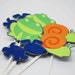 Seahorse and Shell Cupcake Wrappers In your choice of color