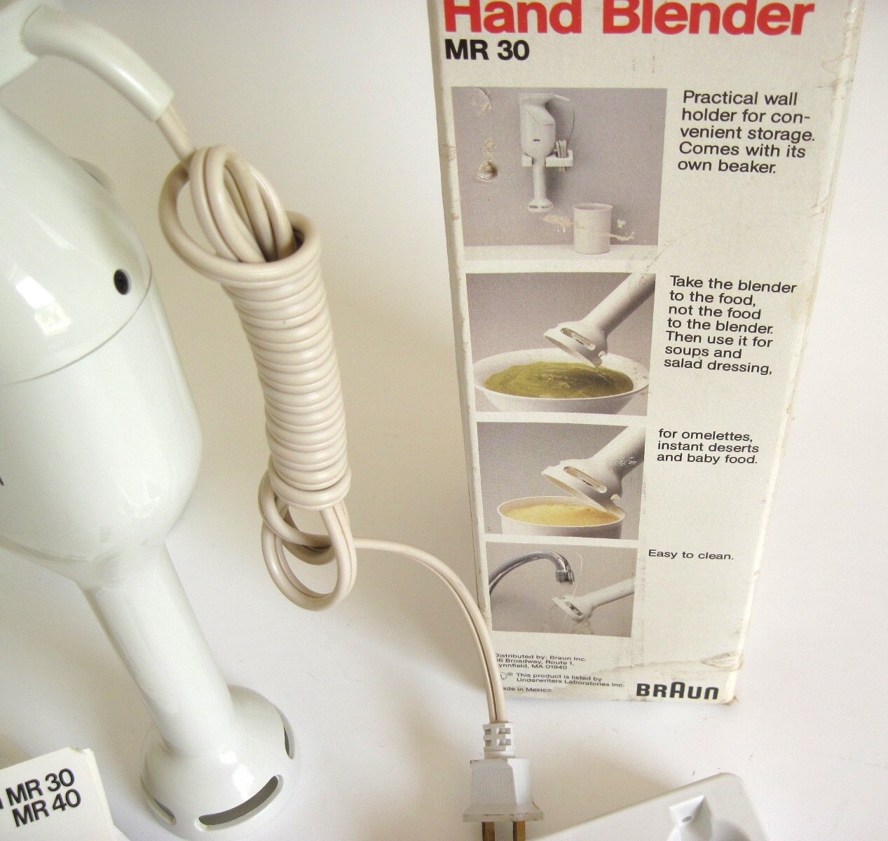 Braun Immersion Blender Hand Mixer Multipractic 4172 MR30